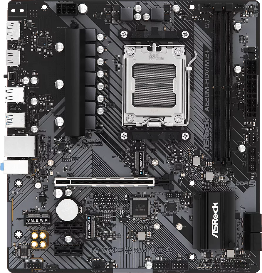 Asrock A620m Hdv M2 Plus